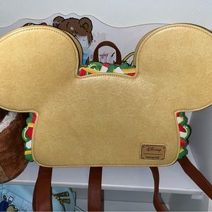 Disney Loungefly taco Mickey Mouse backpack